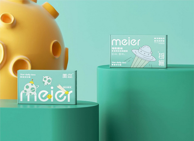 《meier美迩》美瞳品牌设计