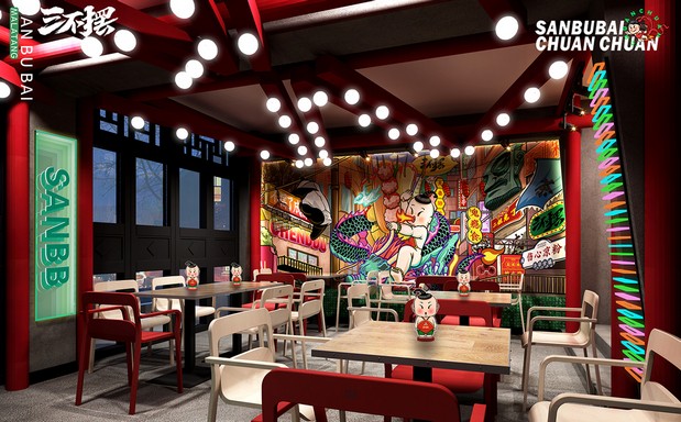 三不摆成都冷锅串串vi设计