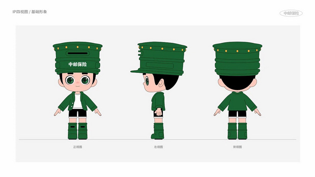 中邮保险IP形象设计_邮Me