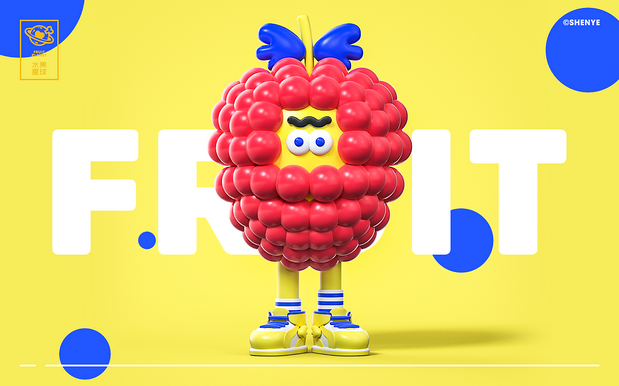 Fruit Planet水果星球卡通形象