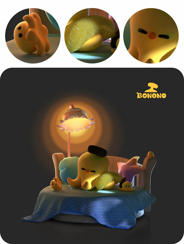 IP形象设计新物种《Bonono》