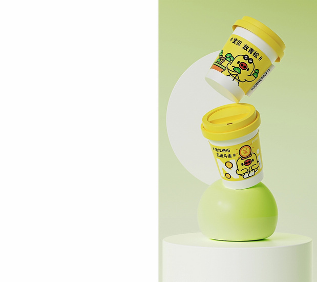 内内猪零食品牌设计