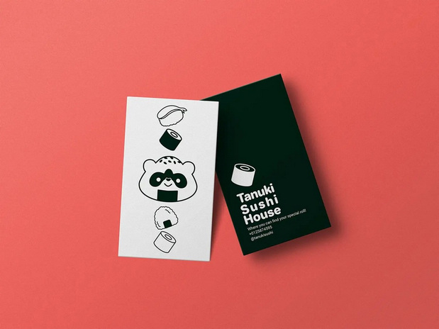 手绘风格的餐饮品牌VI设计