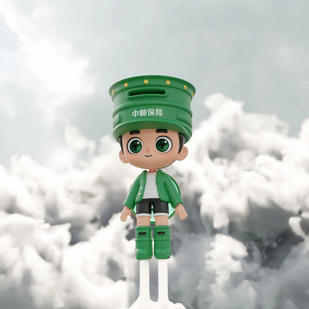 中邮保险IP形象设计_邮Me