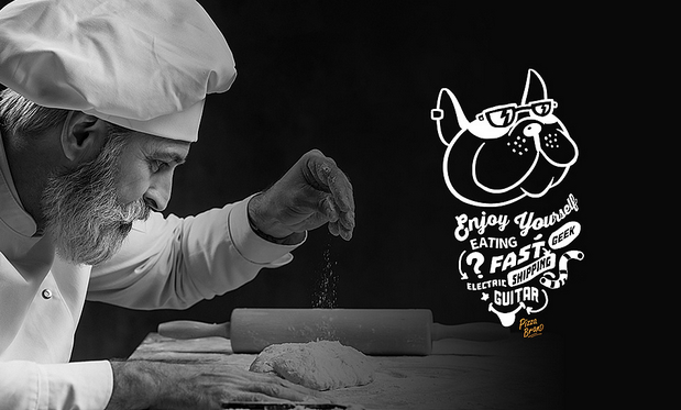 美瑞客披萨品牌设计