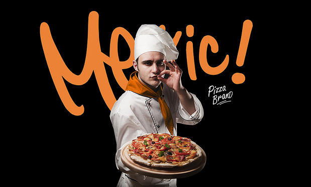 美瑞客披萨品牌设计