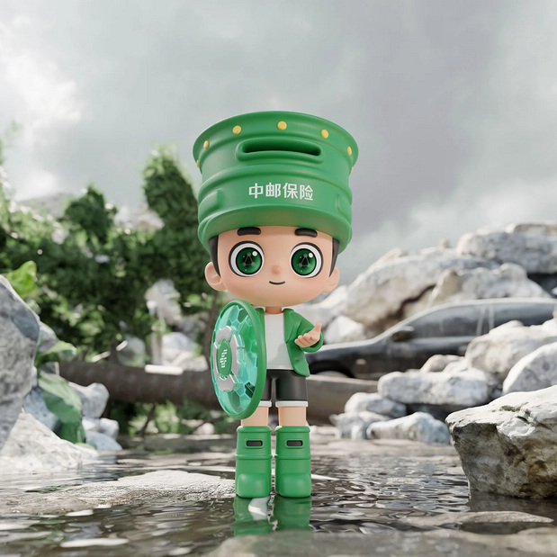 中邮保险IP形象设计_邮Me
