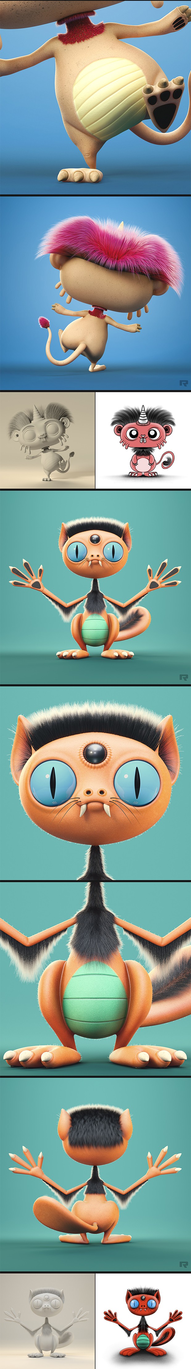 CREATURES WITH HAIR II