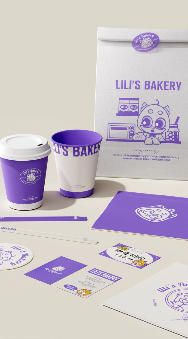 品牌IP设计|Lili’s Bakery面包侠