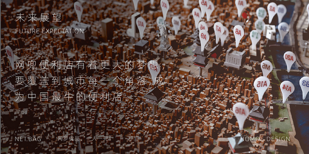 卡通品牌设计：网兜便利店