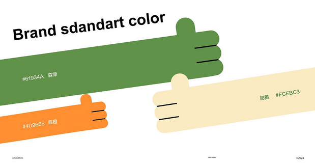 抱走面包Hug Bread品牌VI形象