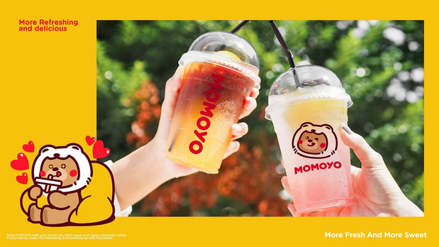 MOMOYO⼀杯捧在手心的多巴胺