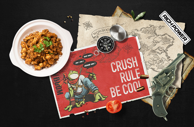 蛙到宝餐饮品牌设计