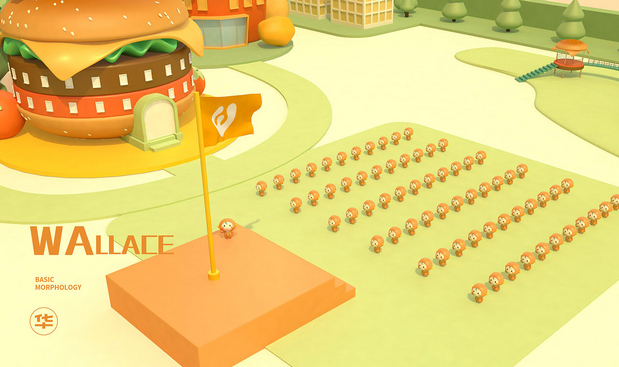 华莱士品牌最新IP形象设计