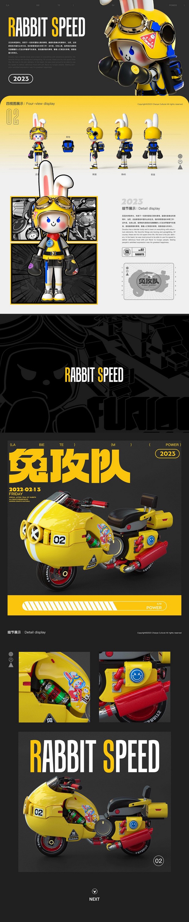 兔攻队IP及其载具设计