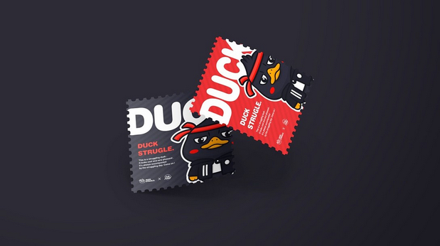 奋斗鸭Duck卡通形象设计