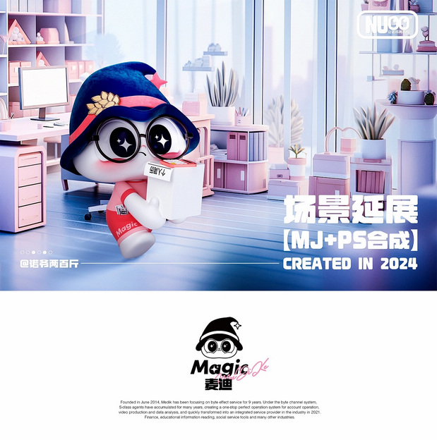 麦迪克科技xNUOO企业IP形象