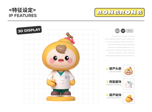 小葫芦融融|北中医IP形象设计
