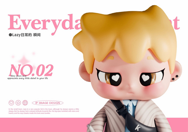 LAZY潮玩主题系列IP设计