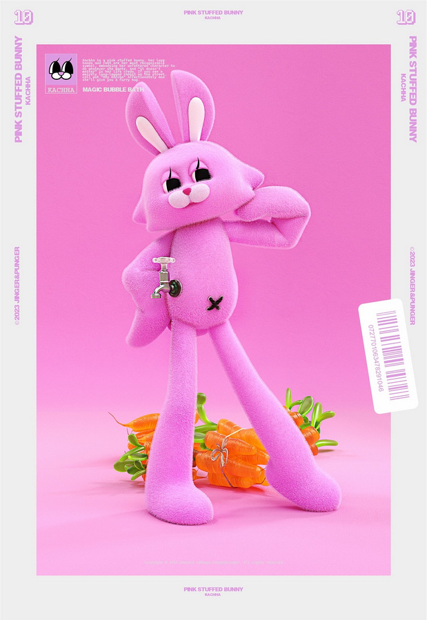 IP角色设计|卡恰兔Kachha