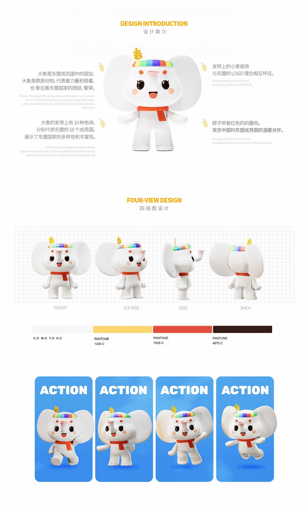 中国-东盟中心IP形象