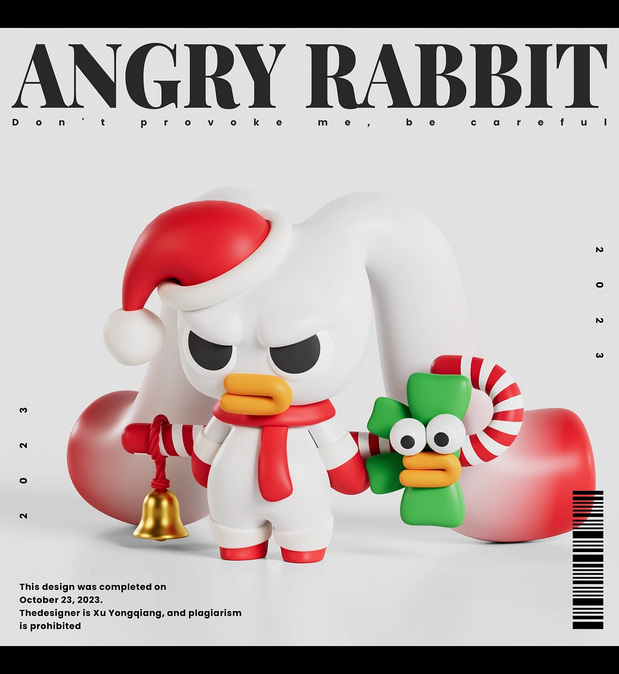 潮流IP-忿忿兔ANGRY RABBIT
