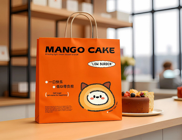 MANGOCAKE甜品品牌全案设计