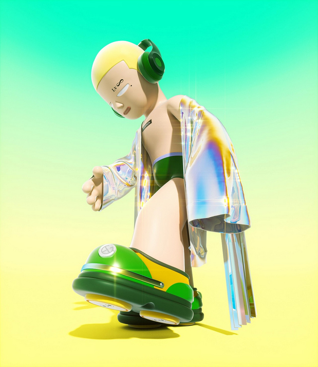 3D吉祥物：YOYOGUYS BG