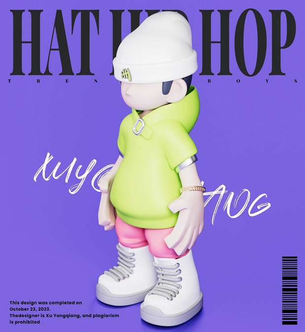 潮流IP帽子嘻哈HAT HIP HOP