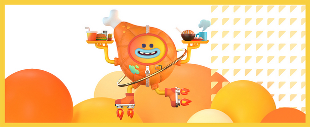 3D吉祥物：原创IP | 不可思e的星球