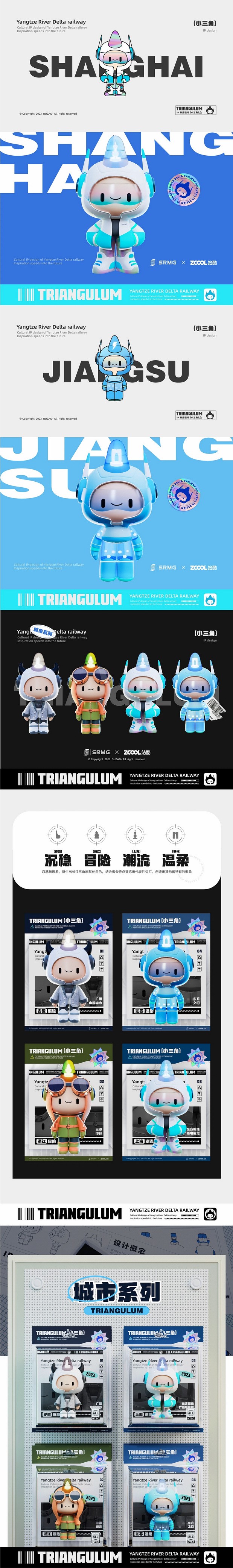 长三角铁路文创品牌-IP形象设计