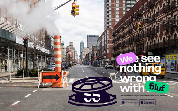 Bluf VPN服务提供商品牌形象