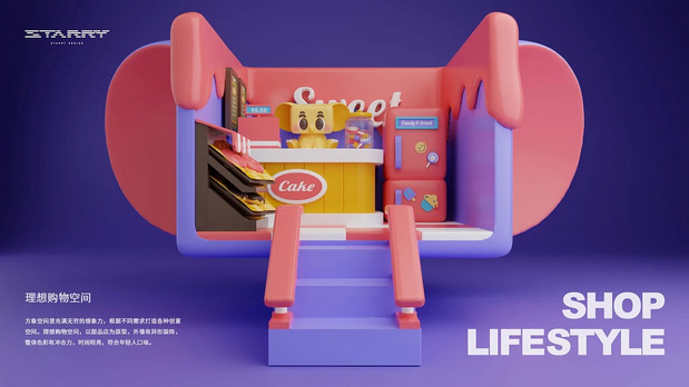 3D吉祥物：原创IP｜华润万象生活IP