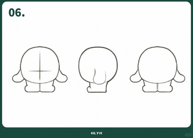 IP设计|基础模型三视图|超实用