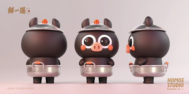 “鲜一膳”IP设计