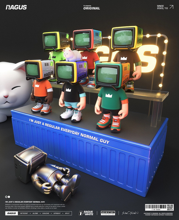 原创IP|RAGUS & WHITE