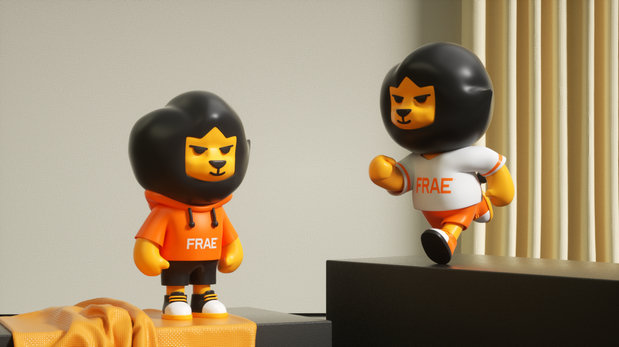 福瑞卫浴品牌IP形象狮小福