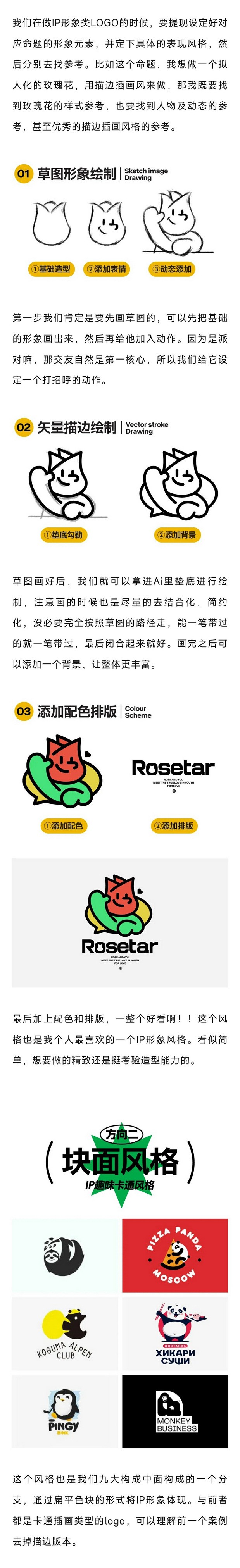 如何把IP形象设计成LOGO