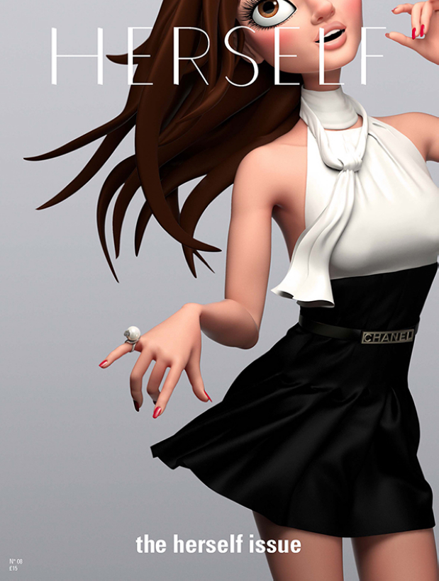 3D吉祥物：Lula: Herself Magazine