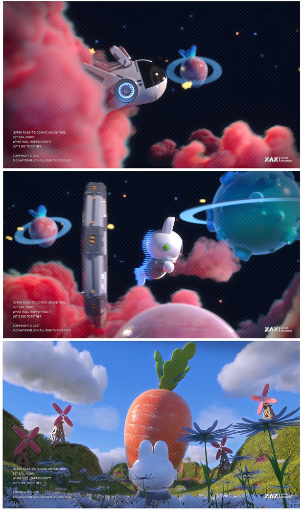 3D吉祥物：2021总结