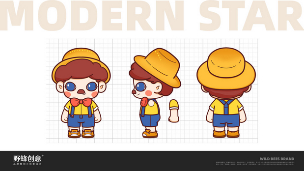 摩镫汉堡IP设计