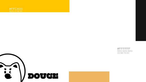 嗷呜豆格的面VI品牌视觉设计