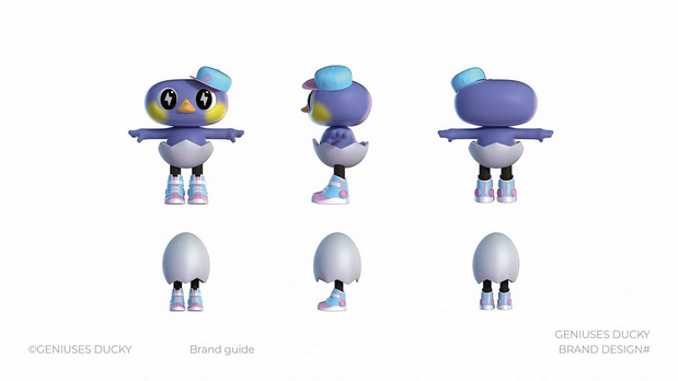 天才小鸭Geniuses Ducky品牌IP