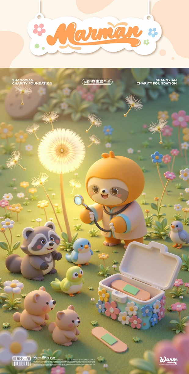 尚贤慈善基金会IP形象慢慢