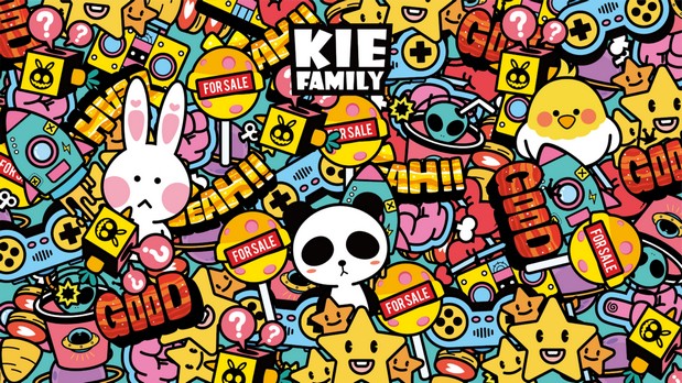 KIE Family 卡通形象