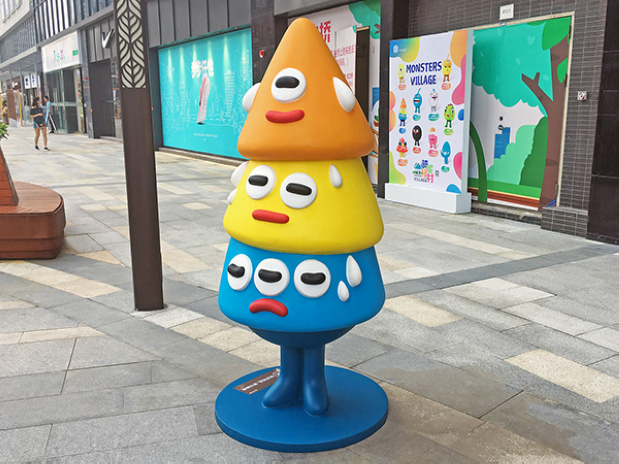 3D吉祥物：MONSTERS VILLAGE