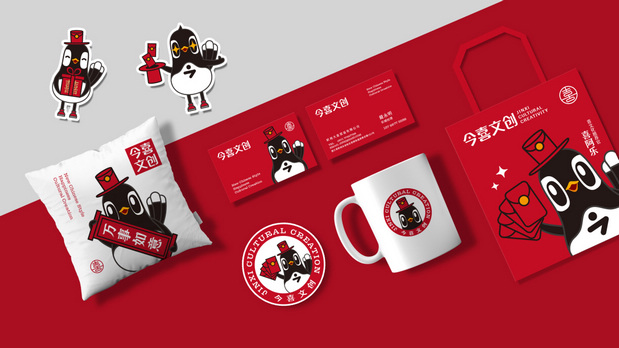 壹辉创意|今喜文创|喜鹊IP设计