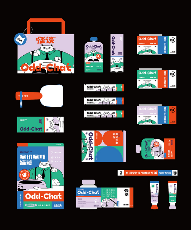 怪谈-猫粮品牌设计