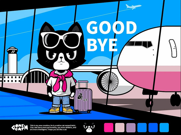 一只土猫：黑子