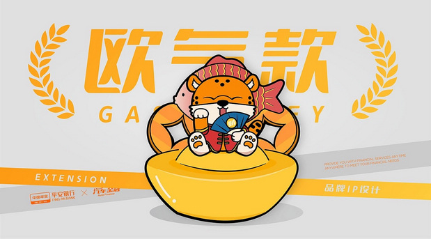平安汽车金融|小安豹IP设计